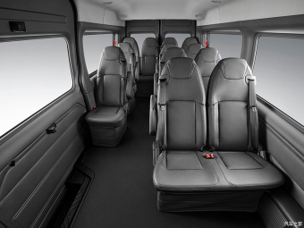 Ford Transit EV High Roof Bus 10-15 Seat 85.9kwh