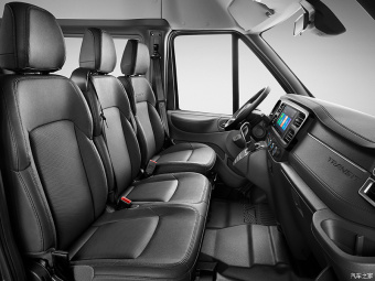 Ford Transit EV High Roof Bus 10-15 Seat 85.9kwh